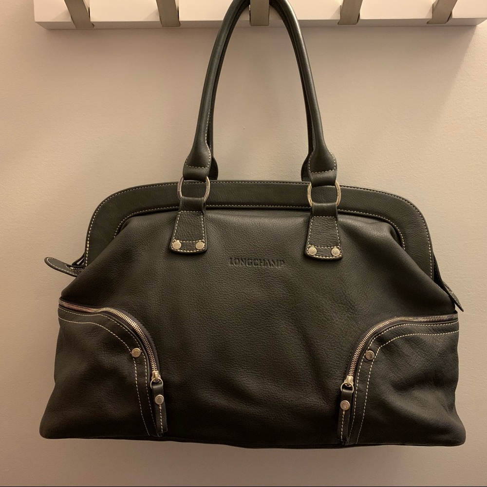 Leather Longchamp Bag